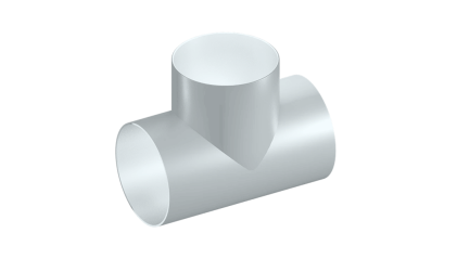 кожух оцинкованный для тройника 460x0,8 мм купить в Ростове-на-Дону