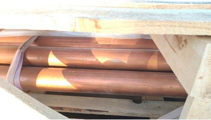 круг медный горячедеформированный 100 мм М0б купить в Ростове-на-Дону