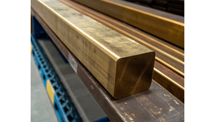 квадрат бронзовый ДКВНТ 10x10 мм БрХ1 купить в Ростове-на-Дону