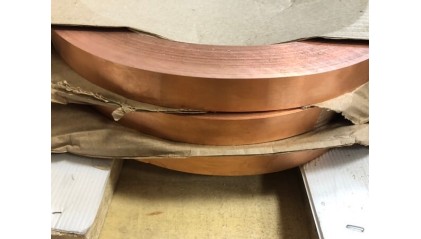 ленту медную ДПРНМ 100x0,06 мм М1р купить в Ростове-на-Дону