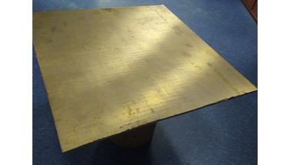 лист бронзовый 0,15x1000x3000 мм БрАМц9-2 купить в Ростове-на-Дону