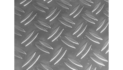 лист алюминиевый рифленый дуэт 1 мм АМг2Н2 купить в Ростове-на-Дону