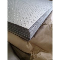 Лист нержавеющий рифленый чечевица 1x1500x3000 мм AISI 304 DIN 50049-1992