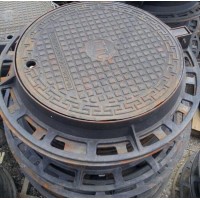 Люк чугунный ГТС легкий круглый Л 760x76 мм СЧ10 ГОСТ 8591-76