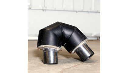 отвод полиэтиленовый в ППУ изоляции 90° 426х6 мм купить в Ростове-на-Дону