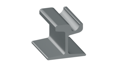 рельсы РТ58 стальные трамвайные 19 м Э76 купить в Ростове-на-Дону