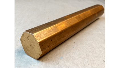 шестигранник бронзовый 12 мм БрАЖМц10-3-1,5 купить в Ростове-на-Дону