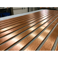 Шина бронзовая 125x8 мм БрКМц3-1 ГОСТ 4748-92