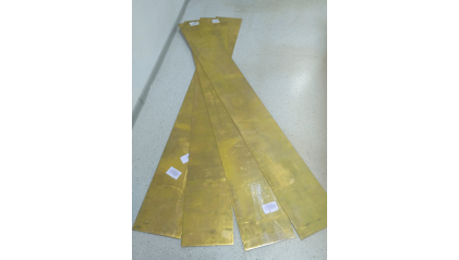 шину латунную 10x2 мм Л96 купить в Ростове-на-Дону