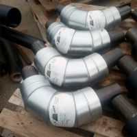 Скорлупа ППУ-ОЦ для отвода 90° 273x400 мм ГОСТ 30732-2020