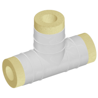 Скорлупа ППУ-ОЦ для тройника 159x159 мм ГОСТ 30732-2020