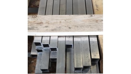 трубу алюминиевую профильную квадратную 10x10 2,5 мм Д16 купить в Ростове-на-Дону