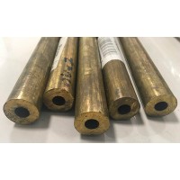 Труба латунная ДКРНП 100x12,5 мм Л68 тянутая ГОСТ 494-2014