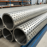Труба нержавеющая перфорированная бесшовная 219x4 мм 12Х18Н10Т ГОСТ 9940-81