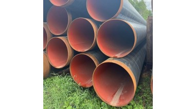 Труба в ВУС изоляции двухслойная 45x3 мм 09Г2С ГОСТ 10704-91 фото