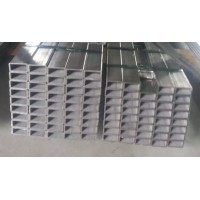 Труба нержавеющая профильная сварная прямоугольная 200x120x8 мм AISI 430 ASTM A554