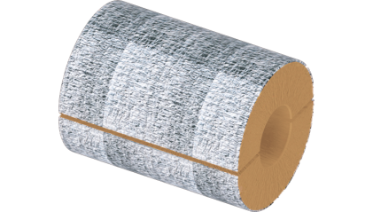 цилиндр теплоизоляционный базальтовый 720x100x1000 мм Г1 Ц 100 купить в Ростове-на-Дону