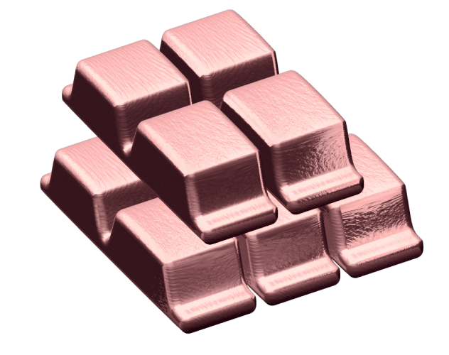 Чушка медная КМ0Р ГОСТ 57376-2016 фото