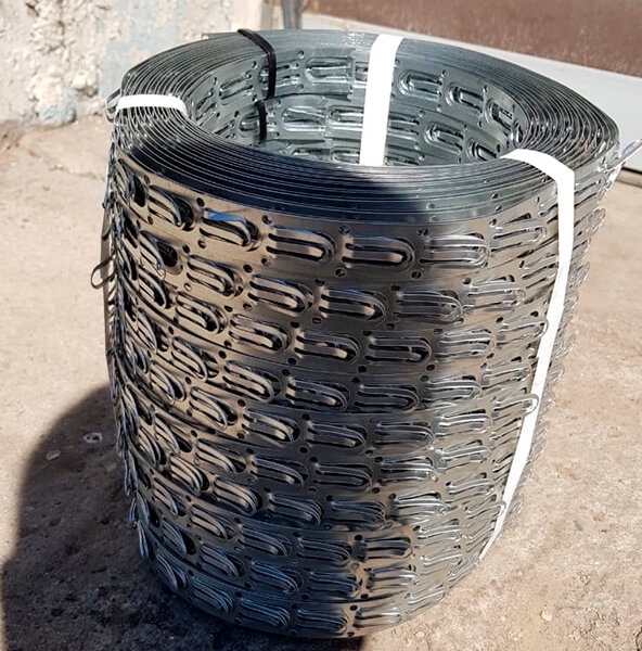 Лента стальная монтажная перфорированная волна LM 12x0,55 мм 08кп ГОСТ 14918-80 фото