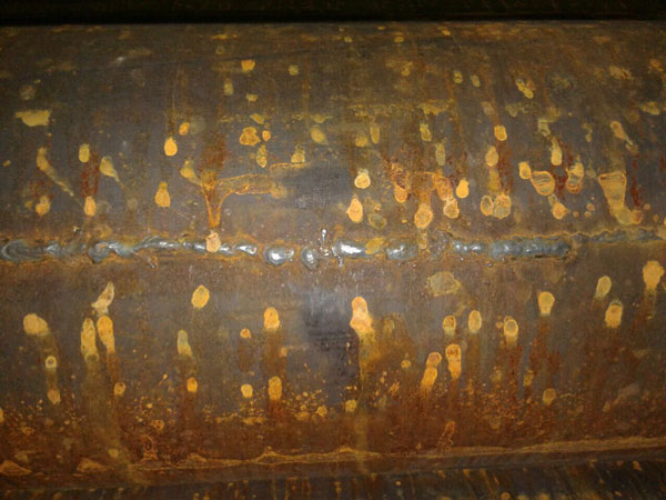 ржавчина на трубе