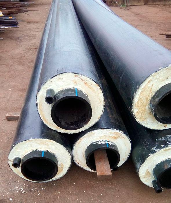 Покрытие труб ППУ изоляцией